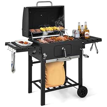 テーブル・チェア・ハンモック SmartPeak 2 Burner Grill Table 120cm Amazon.com: VIVOHOME 2-Burner Outdoor Griddle Station with